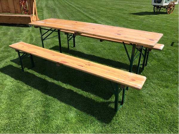 Biertafel en Bierbank