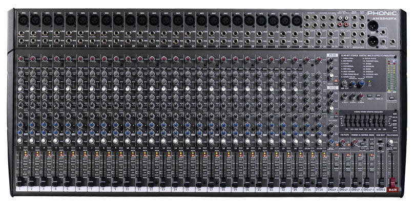 Mixer Phonic Am3242fx 32 Kanalen