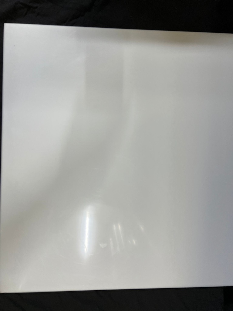 Perspex Platen Tafelblad Lounge Melkwit