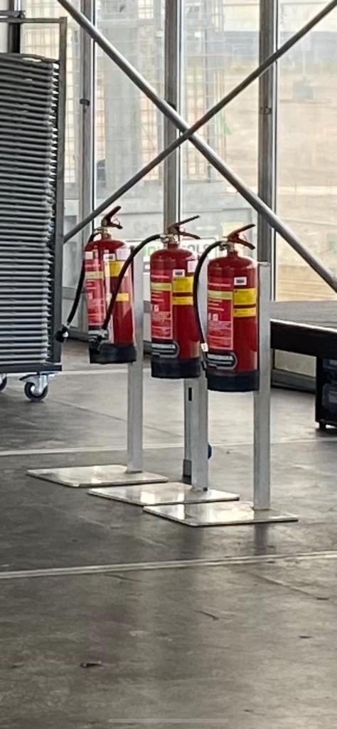 Steun Brandblussers