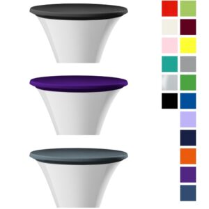 Grijs Topcovers stretch statafel