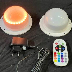 LED lounge accu led bol half rond