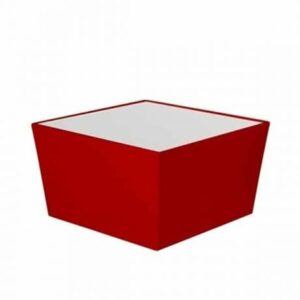 LED lounge diner 70x70x75 rood