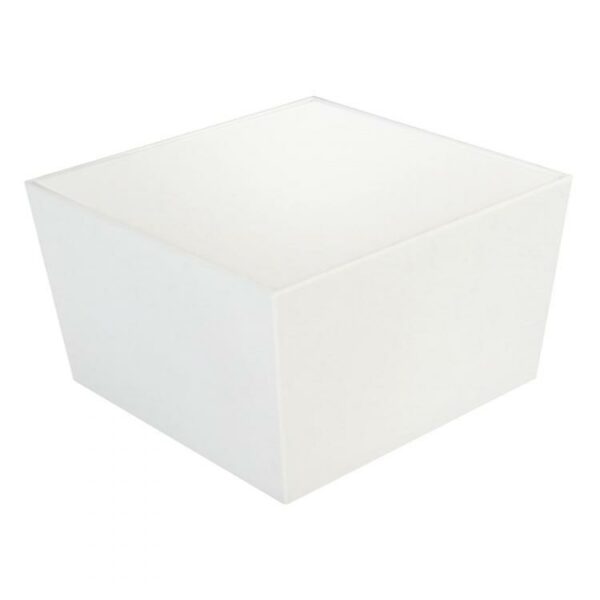 LED lounge tafel 70x70x40 wit