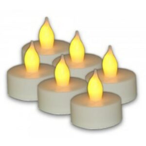 Nep theelicht wit + batterijen