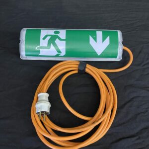 Nooduitgang verlichting led.
