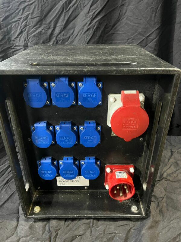 paddestoel 32 amp in/out 9x230