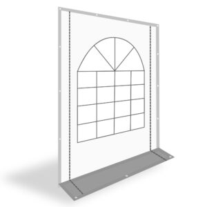 Pagode Tent zijwand boograam