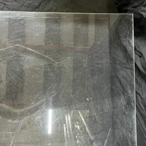 Perspex platen / tafelblad lounge transparant