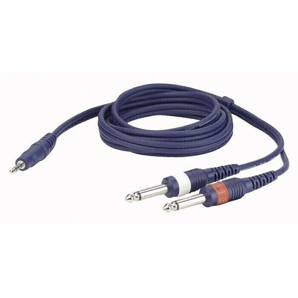 Verloopkabel jack 6,4- mini jack