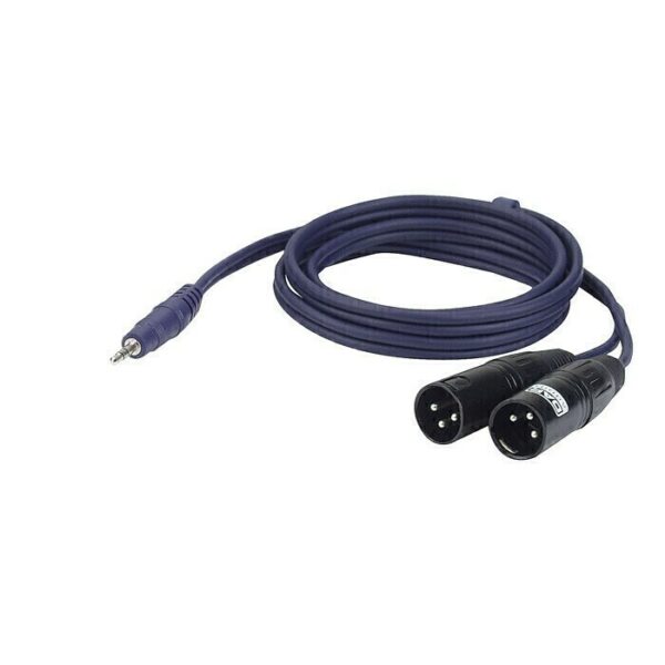 Verloopkabel xlr male-mini jack - Afbeelding 2